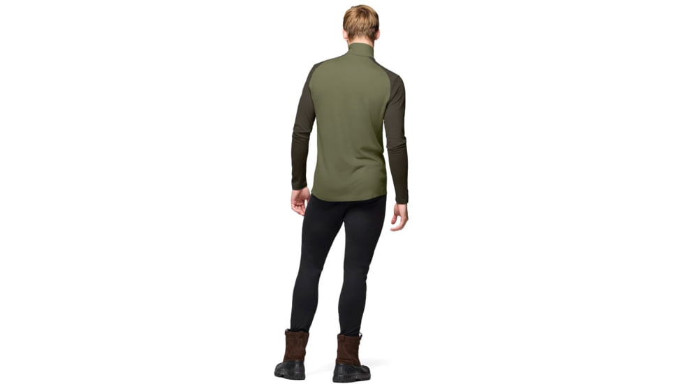 Norrona Femund Pureull Zip Neck Top - Mens