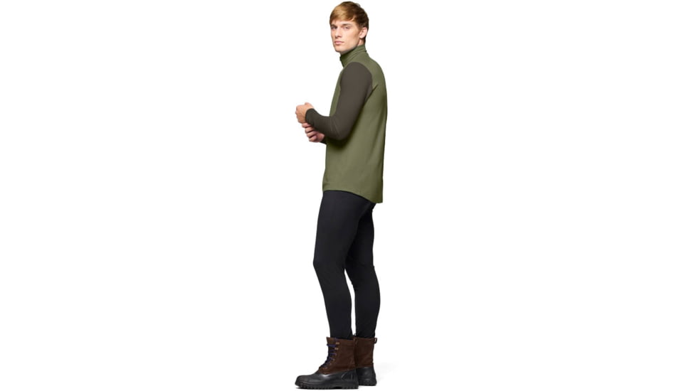 Norrona Femund Pureull Zip Neck Top - Mens