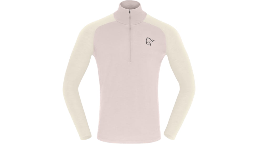 Norrona Femund Pureull Zip Neck Top - Mens
