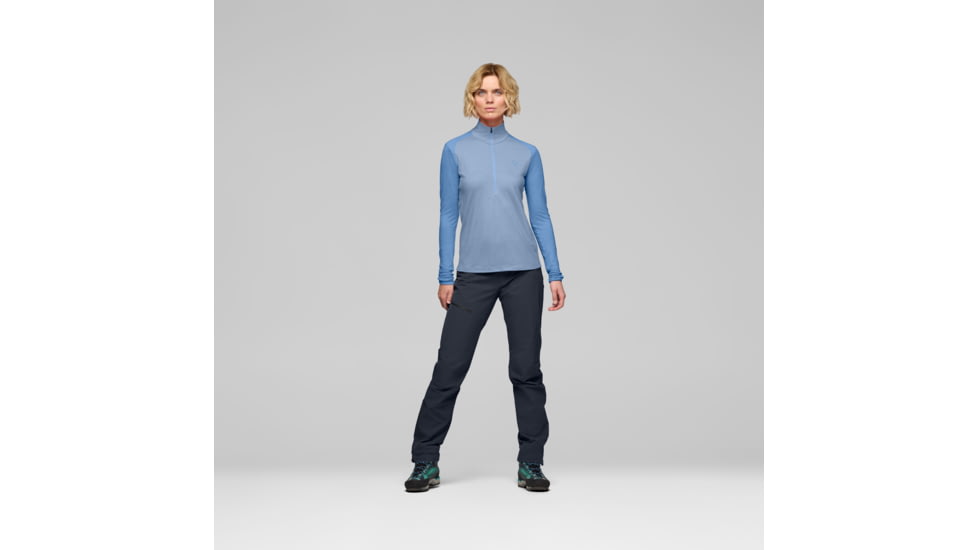 Norrona Femund PureUll Zip Neck Top - Womens
