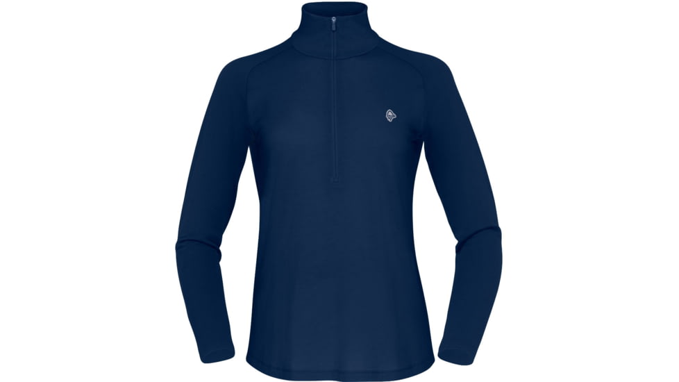 Norrona Femund PureUll Zip Neck Top - Womens