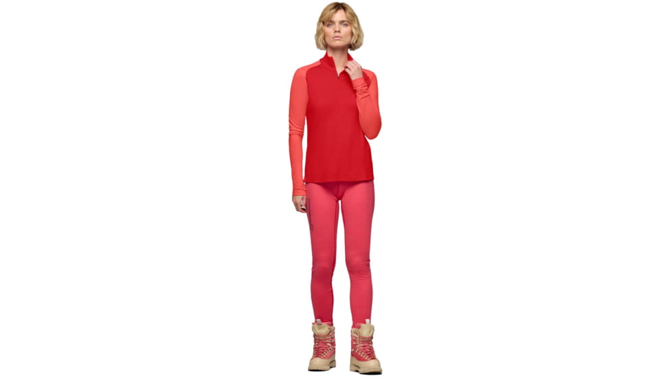 Norrona Femund PureUll Zip Neck Top - Womens
