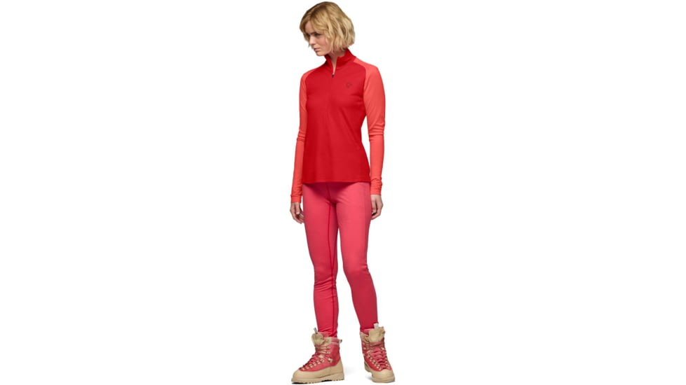 Norrona Femund PureUll Zip Neck Top - Womens