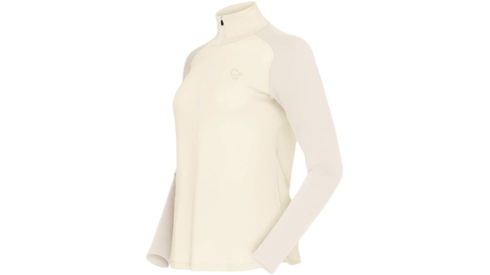 Norrona Femund PureUll Zip Neck Top - Womens