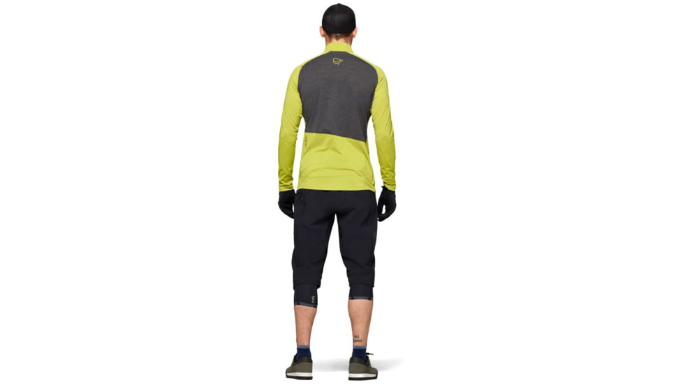 Norrona Fjora Equaliser Long Sleeve Zip Neck Top - Mens