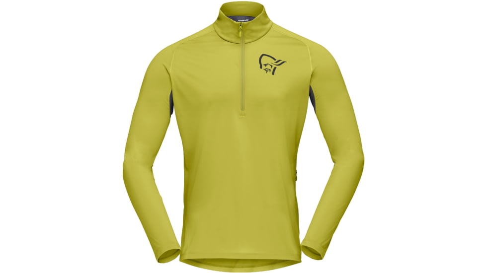 Norrona Fjora Equaliser Long Sleeve Zip Neck Top - Mens