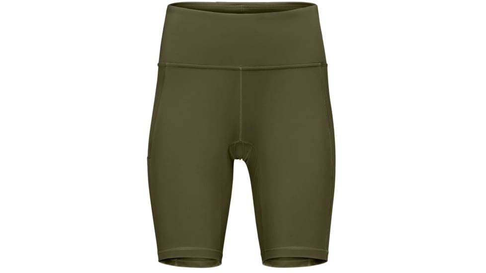 Norrona Norrona Short Tights - Womens, Olive Night, Small, 7042698461773
