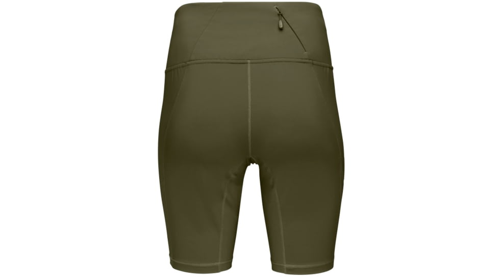 Norrona Norrona Short Tights - Womens, Olive Night, Small, 7042698461773