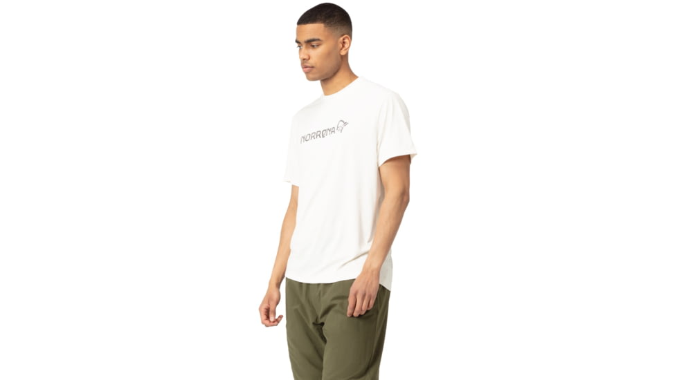 Norrona Norrona Tech T-Shirt - Mens, Snowdrop, Large, 7042698426581
