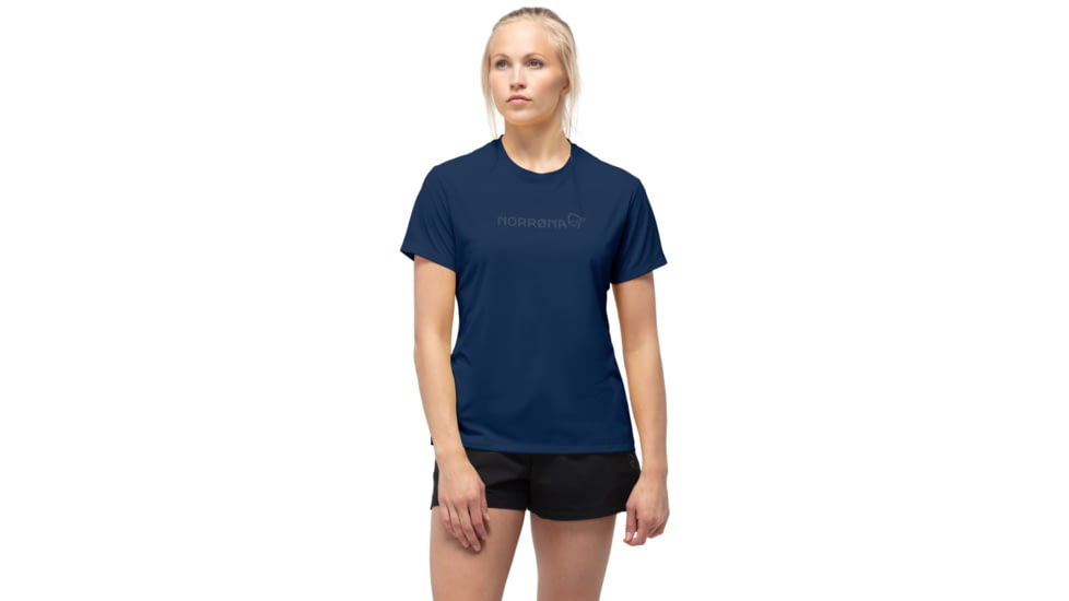 Norrona Tech Norrona T-Shirt - Women's, Indigo Night, Extra Small, 5228-21 2295 XS