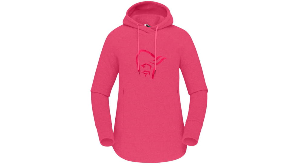 Norrona Norrona Warm2 Hood - Womens, Honeysuckle Melange, Medium, 7042698458711