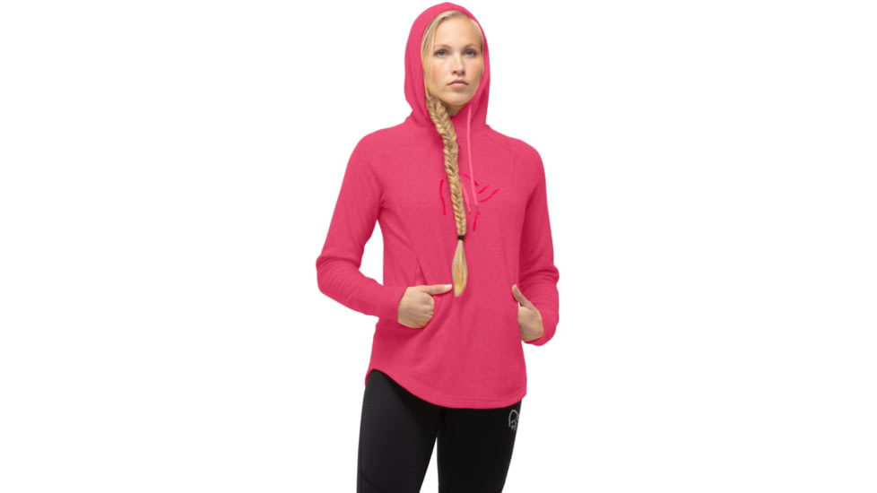 Norrona Norrona Warm2 Hood - Womens, Honeysuckle Melange, Medium, 7042698458711