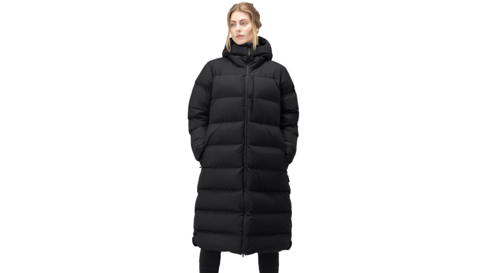 Norrona Oslo Down750 Coat - Womens, Caviar, Large, 4813-21-7718-L