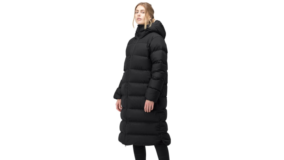 Norrona Oslo Down750 Coat - Womens, Caviar, Large, 4813-21-7718-L