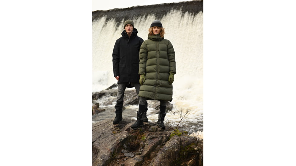 Norrona Oslo Down750 Coat - Womens, Olive Night, Extra Small, 4813-21-3301-XS