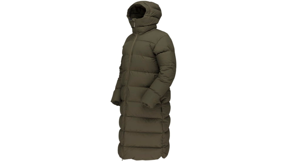 Norrona Oslo Down750 Coat - Womens, Olive Night, Extra Small, 4813-21-3301-XS