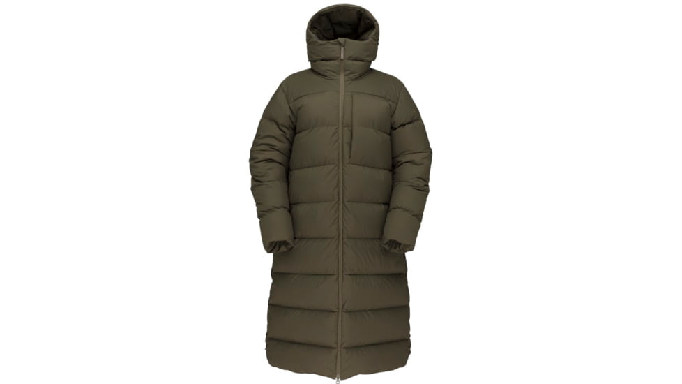 Norrona Oslo Down750 Coat - Womens, Olive Night, Extra Small, 4813-21-3301-XS