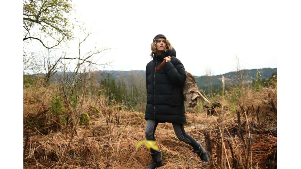 Norrona Oslo Duvet Jacket - Womens, Caviar, Large, 4824-18-7718-L