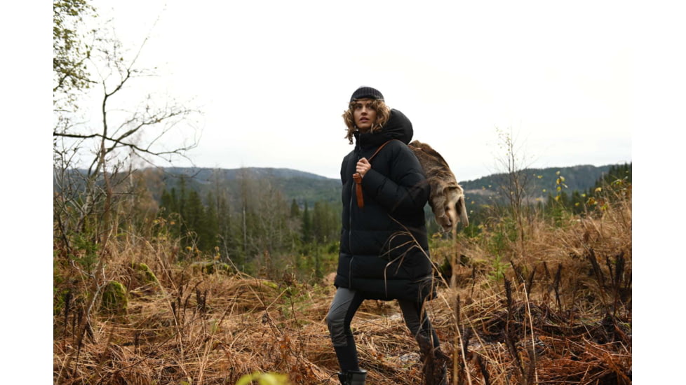 Norrona Oslo Duvet Jacket - Womens, Caviar, Large, 4824-18-7718-L