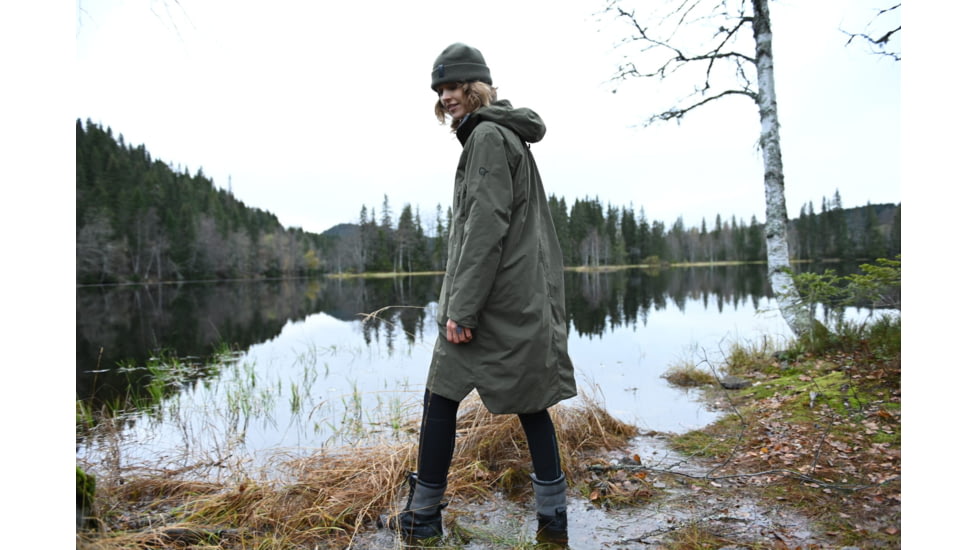 Norrona Oslo Gore-Tex 2L Coat - Womens, Olive Night, Small, 4808-21-3301-S