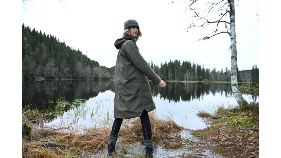 Norrona Oslo Gore-Tex 2L Coat - Womens, Olive Night, Small, 4808-21-3301-S