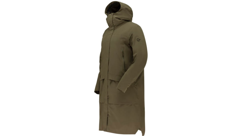 Norrona Oslo Gore-Tex 2L Coat - Womens, Olive Night, Small, 4808-21-3301-S