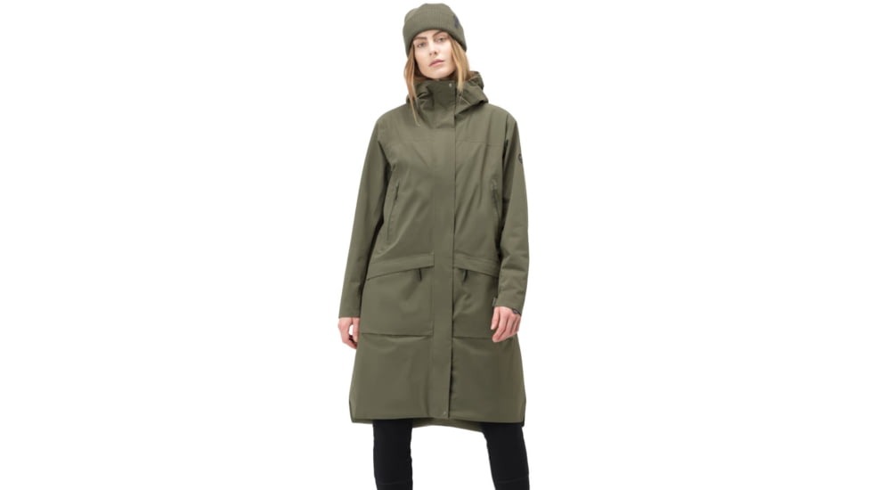 Norrona Oslo Gore-Tex 2L Coat - Womens, Olive Night, Small, 4808-21-3301-S
