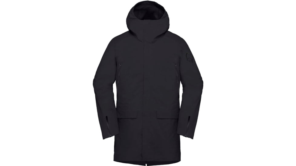 Norrona Oslo Gore-Tex Down850 Parka - Mens, Caviar, Small, 4803-20-7718-S