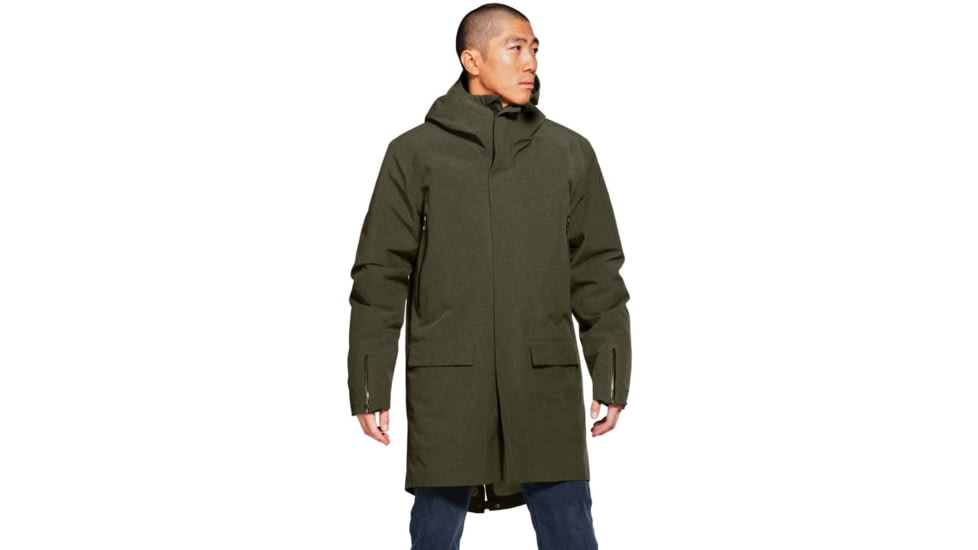 Norrona Oslo Gore-Tex Down850 Parka - Mens, Olive Night, Large, 4803-20-3301-L