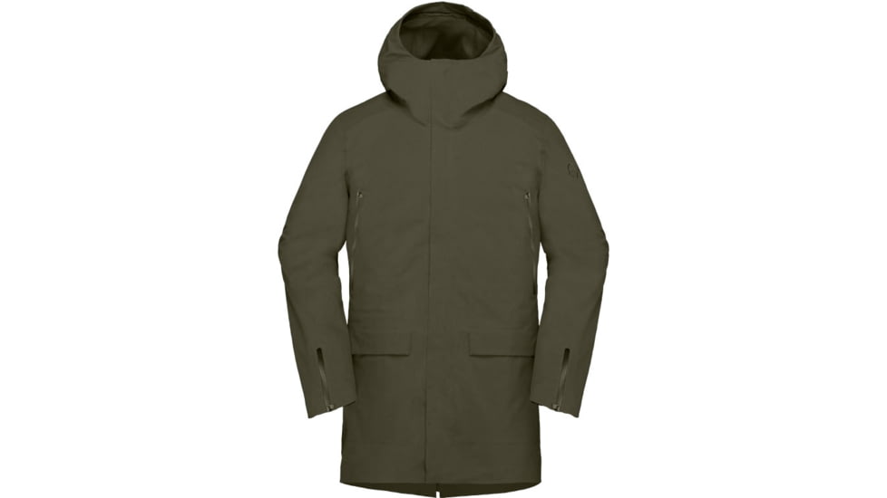 Norrona Oslo Gore-Tex Down850 Parka - Mens, Olive Night, Large, 4803-20-3301-L
