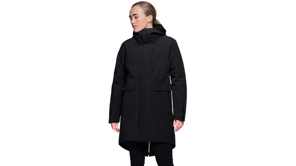 Norrona Oslo Gore-Tex Down850 Parka - Womens, Caviar, Medium, 4804-20-7718-M