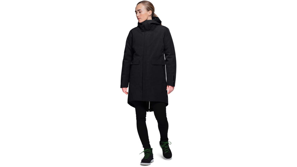 Norrona Oslo Gore-Tex Down850 Parka - Womens, Caviar, Medium, 4804-20-7718-M