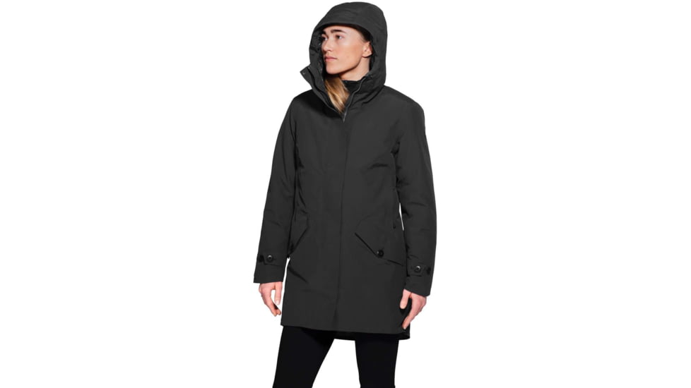 Norrona Oslo Gore-Tex Insulated Parka - Womens, Caviar, Large, 4816-18-7718-L