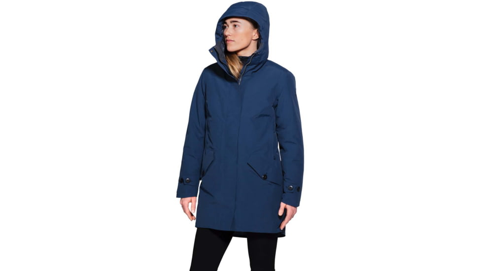 Norrona Oslo Gore-Tex Insulated Parka - Womens, Indigo Night, Large, 4816-18-2295-L