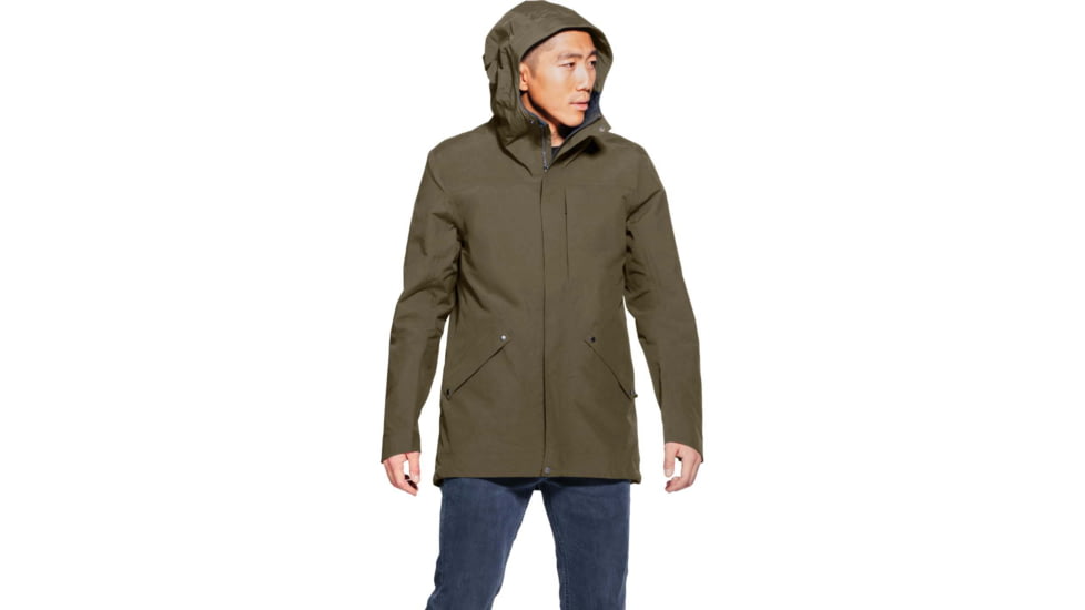 Norrona Oslo Gore-Tex Jacket - Mens, Olive Night, Extra Large, 4810-18-3301-XL