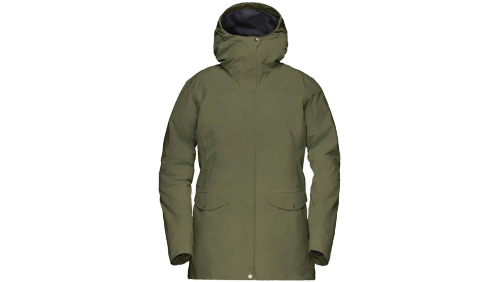 Norrona Oslo Gore-Tex Jacket - Womens, Olive Night, Small, 4817-18-3301-S