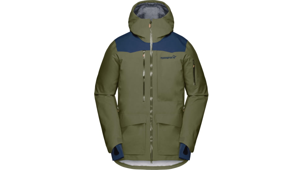 Norrona Tamok Gore-Tex Pro Jacket - Mens, Olive Night, Extra Large, 1201-19-3301-XL