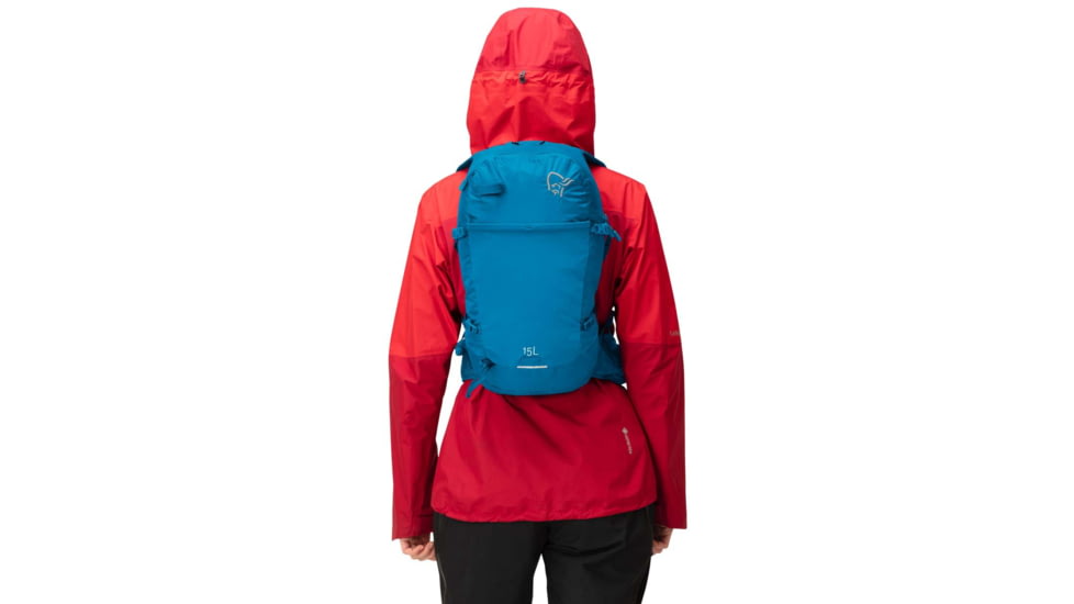 Norrona Outdoor Pack, 15 liters, Mykonos Blue, 5211-22 6000 ONE SIZE