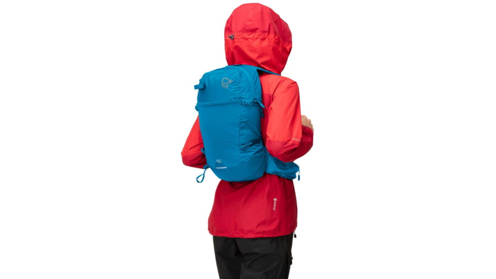 Norrona Outdoor Pack, 15 liters, Mykonos Blue, 5211-22 6000 ONE SIZE