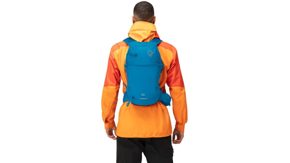 Norrona Outdoor Pack, 15 liters, Mykonos Blue, 5211-22 6000 ONE SIZE
