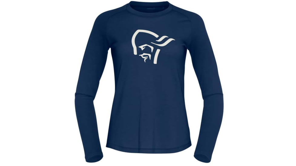 Norrona PureUll Norrona Long Sleeve - Womens, Indigo Night, Extra Small, 5266-21 2295 XS