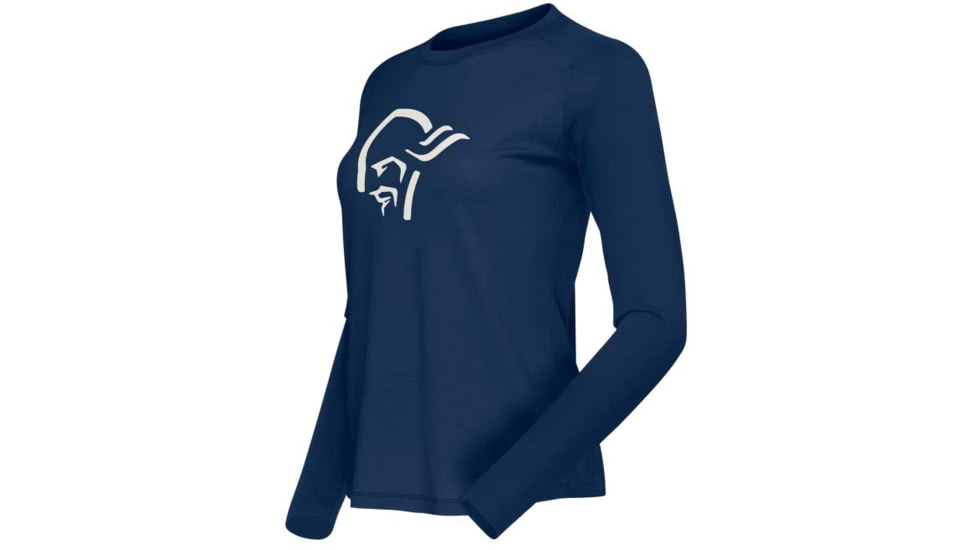 Norrona PureUll Norrona Long Sleeve - Womens, Indigo Night, Extra Small, 5266-21 2295 XS