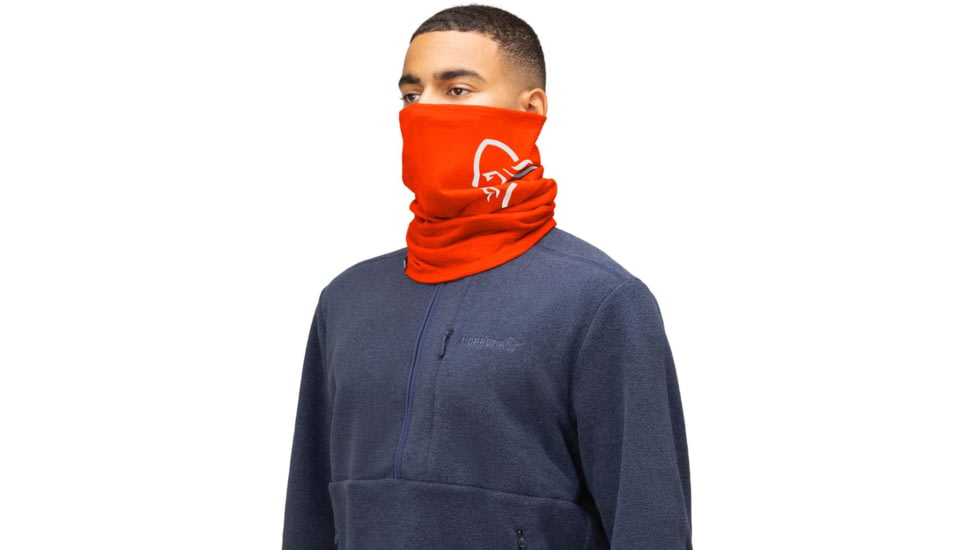 Norrona PureUll Norrona Neck Gaiter, Arednalin Red, 5272-21 5630 ONE SIZE