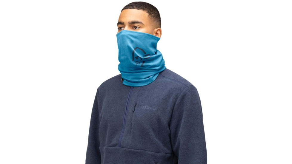 Norrona PureUll Norrona Neck Gaiter, Hawaiian Surf, 5272-21 6610 ONE SIZE
