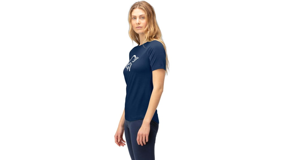 Norrona PureUll Norrona T-Shirt - Womens, Indigo Night, Large, 5265-21 2295 L