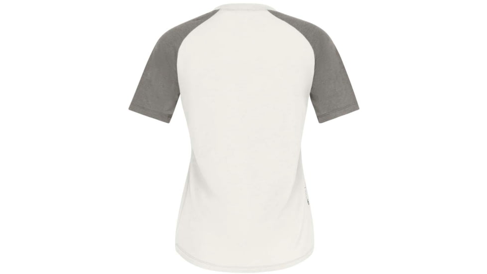 Norrona PureUll Norrona T-Shirt - Womens, Snowdrop/Castor Grey, Large, 5265-21 9942 L