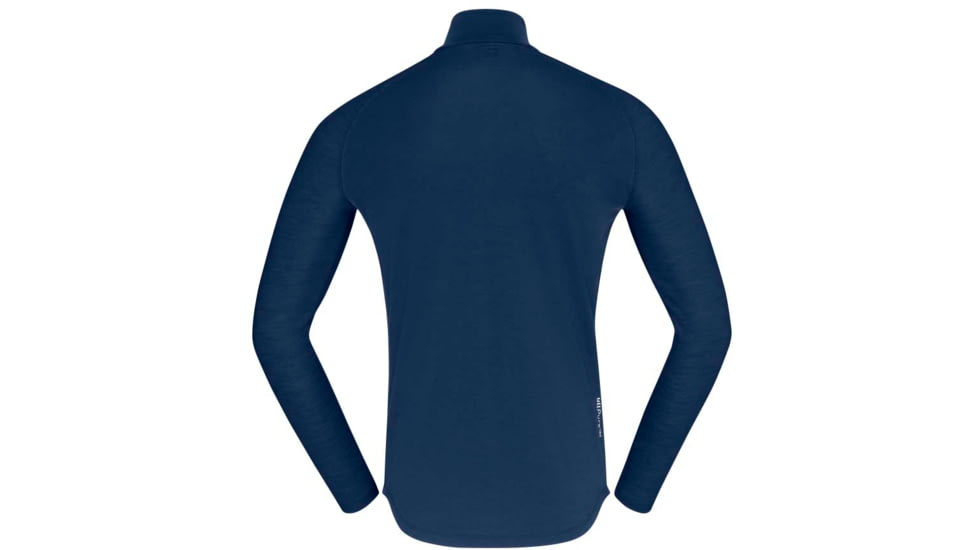 Norrona PureUll Norrona Zip Neck Shirt - Mens, Indigo Night, Large, 5270-21 2295 L