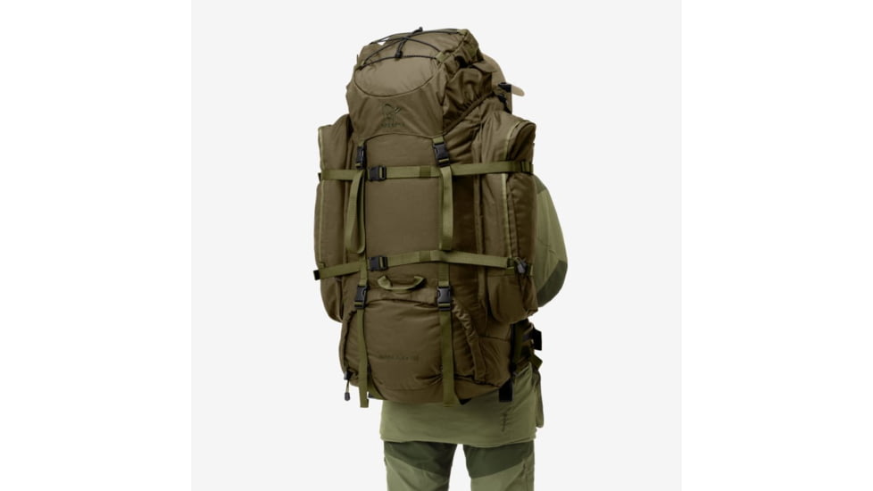 Norrona Recon 125L Synkroflex Pack, Military Green, One Size, 3202-20-3315-ONE SIZE