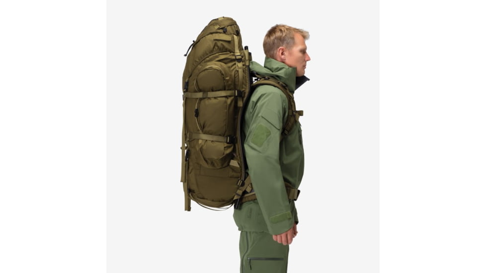 Norrona Recon 125L Synkroflex Pack, Military Green, One Size, 3202-20-3315-ONE SIZE