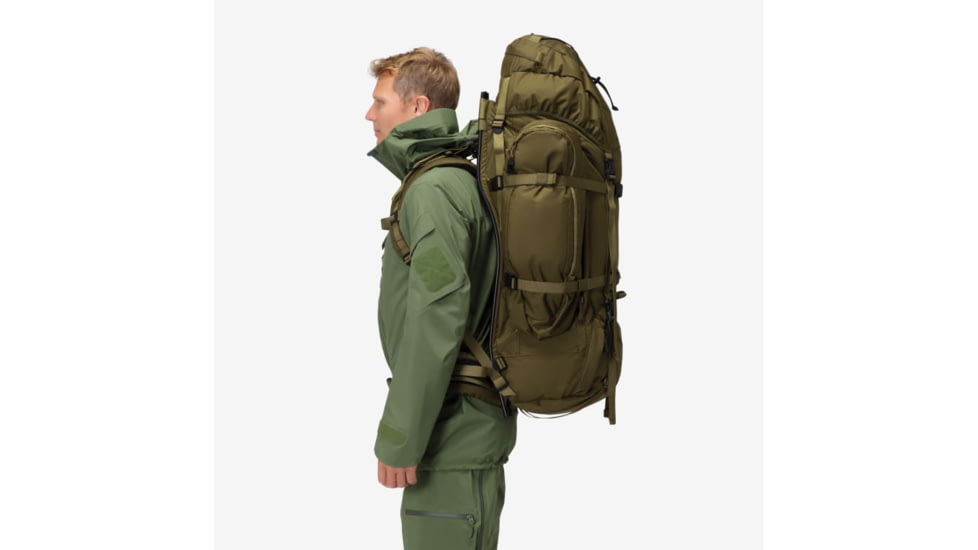 Norrona Recon 125L Synkroflex Pack, Military Green, One Size, 3202-20-3315-ONE SIZE